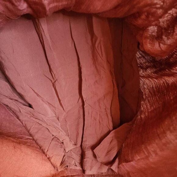 Anthropologie Just Female Womens Rust Strappy Midi Dress Size M - Picture 5 of 10